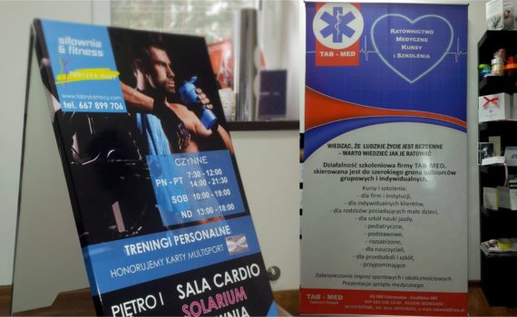 Rollupy i potykacze reklamowe