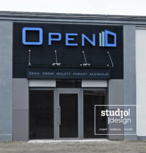 Podświetlane szyldy