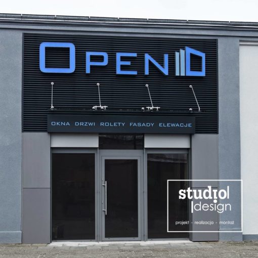 Podświetlane szyldy