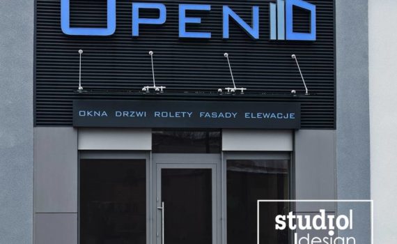 Podświetlane szyldy