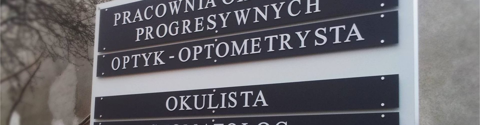 Tablice reklamowe informacyjne