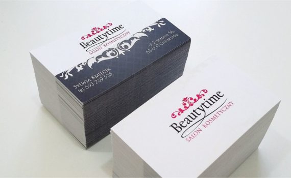 Wizytówki karty rabatowe